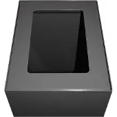 Vepa Bins Stalen vuilnisbakdeksel 60 l 33,5 x 25,5 x 2 cm Donkergrijs