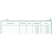 Exacompta inventaris formaat 32 x 195 cm Nederlandstalig