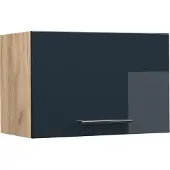 Vicco Fame-Line Keukenkasten – 60 cm Plat Donkerblauw hoogglans