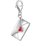 Rafaela Donata Hangers donkerrood / zilver