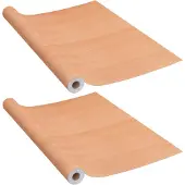 vidaXL Meubelfolie zelfklevend 500x90 cm PVC Japans eikenkleurig