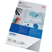 GBC CE0120 HiClear bindomslag 200 micron volledig transparant A4 (100 stuks)