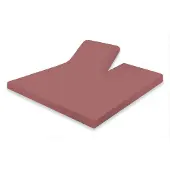 Eleganzzz Splittopper Hoeslaken Jersey Katoen Stretch - rose 160x200cm