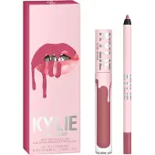 KYLIE COSMETICS - Velvet Liquid Lipstick+Lip Liner - 100 Posie K