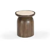 Giga Meubel Salontafel Kaja Marmer Rond Ø38cm