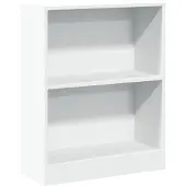 vidaXL Boekenkast 60x24x76 cm bewerkt hout wit