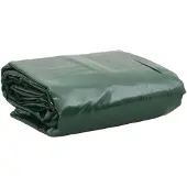 vidaXL Dekzeil 650 g/m² 3x4 m groen