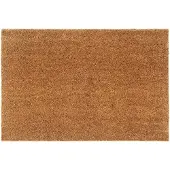 vidaXL Deurmat 60x90 cm getufte kokosvezel naturel