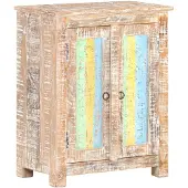 vidaXL Dressoir 61x35x76 cm ruw acaciahout