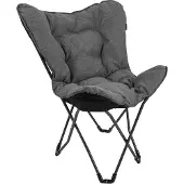 Bo Camp - Urban Outdoor - Vlinderstoel - Grainger - M - Nika - Grijs