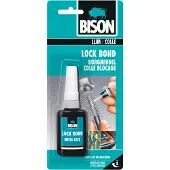 Bison Lock Bond 10 ml - Vloeibaar borgmiddel voor metalen bouten, moeren en schroeven.