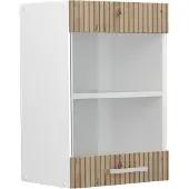 Vicco R-Line Glazen keukenkast – 40 cm Artisanaal eiken