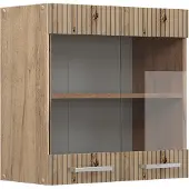 Vicco R-Line Glazen keukenkast – 60 cm Artisanaal eiken