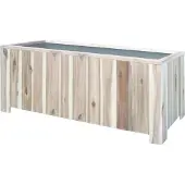 Storm Plantenbak - Acacia Hout - Rechthoek - 80x40x40 cm