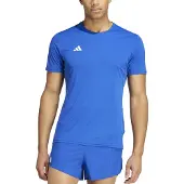 Adidas Functioneel shirt 'Adizero Essentials' blauw / wit
