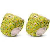 Bambinex Lucky Green - Zwemluier - Oefenbroekje - XS - Eco Label - Potjestraining - Sneldrogend