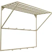 Loft42 Jasmin Kapstok – Beige – Metaal – 9 haken - 60x80x32