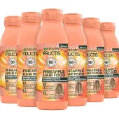 Garnier Fructis Hair Food Pineapple - Shampoo - Lang, dof haar - 6x 350ml