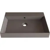Gliss Design Wastafel lako 70 cm 1 kraangat mat leigrijs