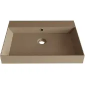 Gliss Design Wastafel lako 60 cm 1 kraangat mat cappuccino