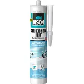 Bison Siliconenkit Acrylbaden Wit Crt 300Ml*12 Nlfr - 1491356 - 1491356