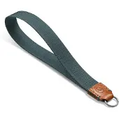Leica 18571 Wrist Strap fabric / leather cognac - petrol