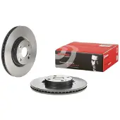 Brembo Remschijf 09D30711 voorkant, geventileerd, 1 stuk