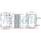 Nissens Olie radiator, motorolie 90876