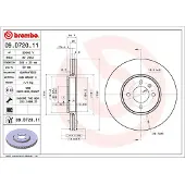 Brembo 09.D720.11 Remschijf