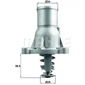 MAHLE ORIGINAL Thermostaat, koelvloeistof TI 260 92