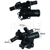 MAHLE ORIGINAL Thermostaat, koelvloeistof TI 248 89