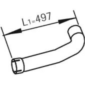 DINEX 47276 Voorpijp