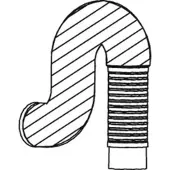 DINEX Uitlaatpijp 54219