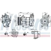 Nissens Compressor airconditioning 890790