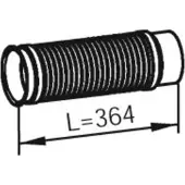 DINEX 48233 Voorpijp