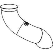DINEX Uitlaatpijp 68626