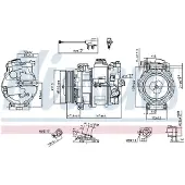 Nissens Compressor airconditioning 890306