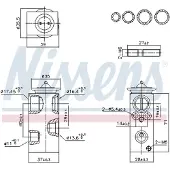 Nissens Expansieventiel, airconditioning 999453