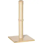 PawHut Kraboom met bal, 60 cm, spaanplaat, sisal