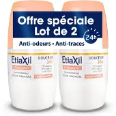 No Brand Etiaxil - Deodorant - Weinig transpiratie - Oksels - 24u - Roll On - Set van 2 100 ml Roller