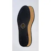 Gala Leather puur lederen luxe inlegzool - 43 / 44, Zwart