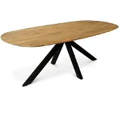 Benoa Eettafel deens ovaal runa 160