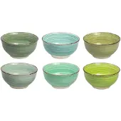 Studio Tavola Kleine Kommen Summer Green ø 12 cm - 6 stuks