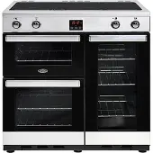 Belling Cookcentre 90 Ei - Inductie fornuis - RVS