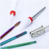 DRM Opzetfrezen Freesmachine Met Schuurrolletjes Set van 6 Stuks Rainbow