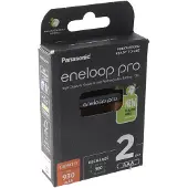 Eneloop Panasonic Pro Oplaadbare AAA / HR03 Ni-Mh Batterijen (2 stuks, 930 mAh)