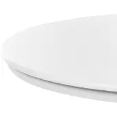 Beliani AKRON - Ronde tafel-Wit-MDF