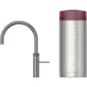 Quooker Fusion Round met COMBI boiler 3-in-1 kraan gunmetal