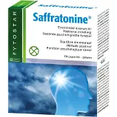 Fytostar Saffratonine – Positieve Instelling – Voedingssupplement bij Stress of Negatieve Gevoelens 2x120 St Capsules