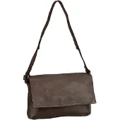 Harold's Leren schoudertas Submarine Handbag Flap Brown donkerbruin